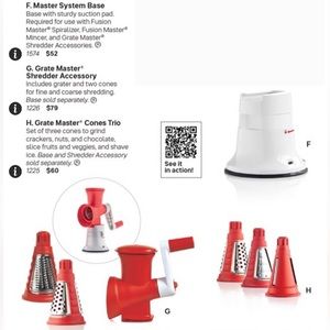 Tupperware Grate Master System 7pc Set with ThatsA Bowl Jr.